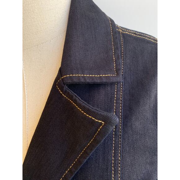 Ramy Brook Jade Dress black Denim size 25 NWT - Picture 6 of 15